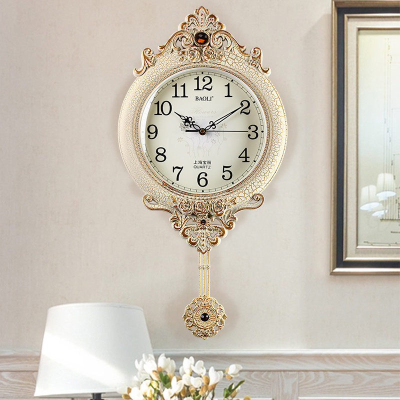 Luxury Lifestyle Design - Chinese Style Minimalist Wall Clocks Luxury