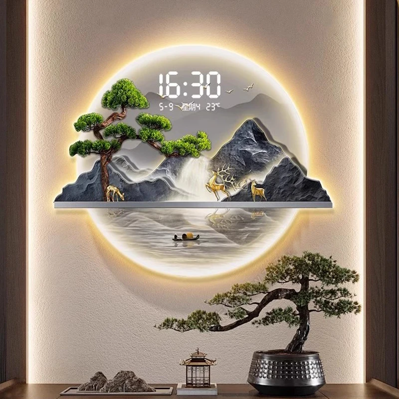 Luxury Lifestyle Design - Chinese Style Design Wall Clocks Modern