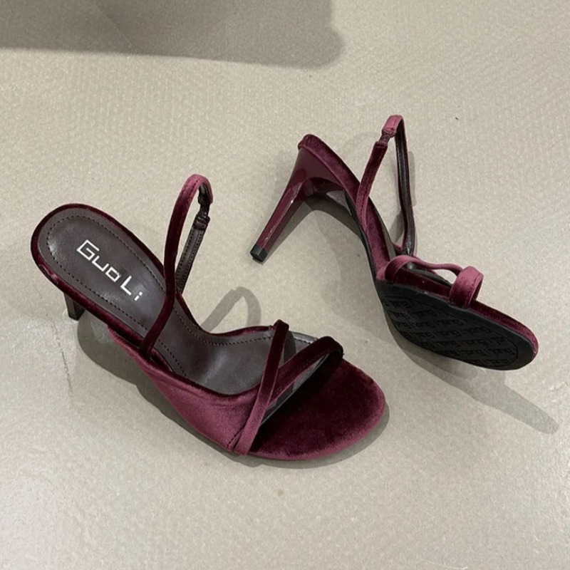 Velvet Luxury Women Heels Shoe - Luxury Lifestyle Store review and price