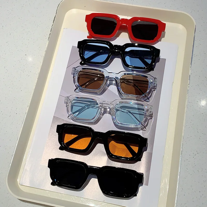 Vintage Rectangle Frame Sungla - Luxury Lifestyle Store review and price