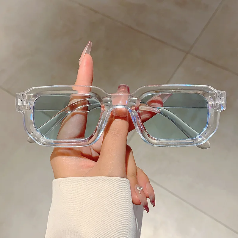 Vintage Rectangle Frame Sungla - Luxury Lifestyle Store review and price